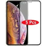 5 Pcs/ Screen Protector Glass iPhone XS Max XR On iPhone 6 6s 7 8 Plus X 5 5S