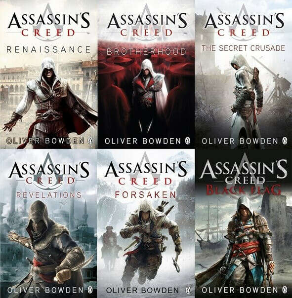 Книги Оливера Боудена по Assassin&#039;s Creed