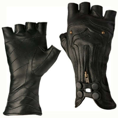 Steam Trunk Archery Leather Gloves - FIVE AND DIAMOND