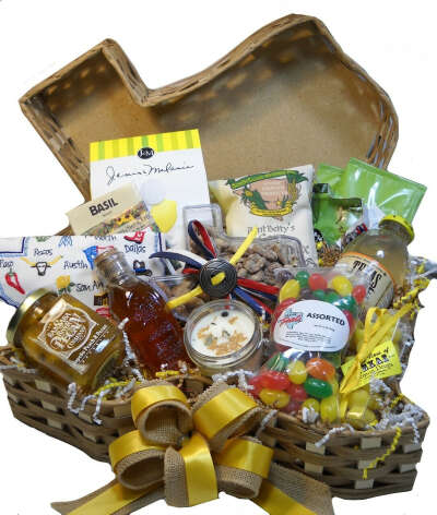 Yellow Rose of Texas Gift Basket | Texas Treats Gift Baskets