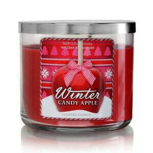 Winter Candy Apple mini candle, Bath & Body Works