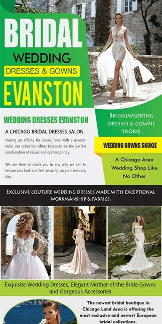 Bridal  wedding dresses & gowns Evanston