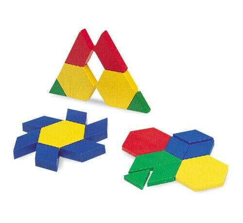 Learning Resources Pattern Blocks 5cm Set of 100