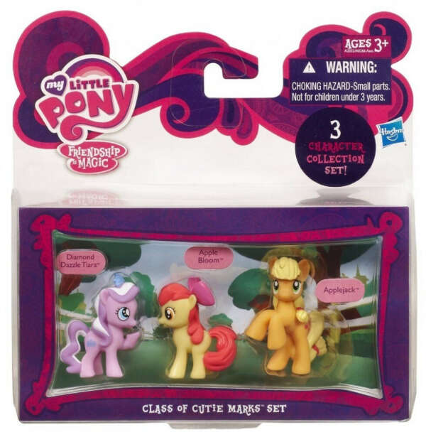My Little Pony: Collection Set - Diamond Tiara, Applebloom, Applejack