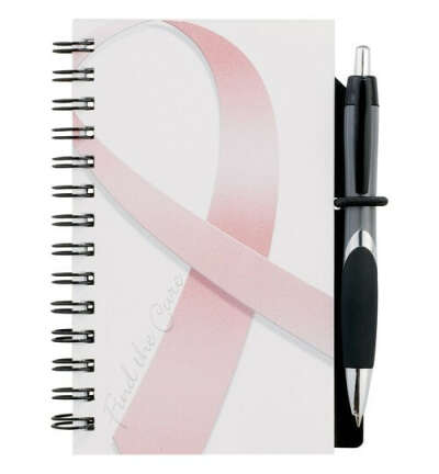 Full Color Heavyweight Cover 5 x 3.5 Pocket Spiral Notebook