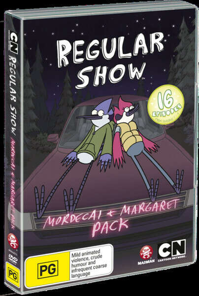 Regular Show Mordecai + Margaret pack