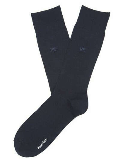 Perry Ellis Cotton Modal Logo Sock