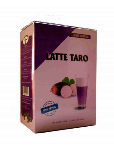 Latte TARO, BAN COFFEE