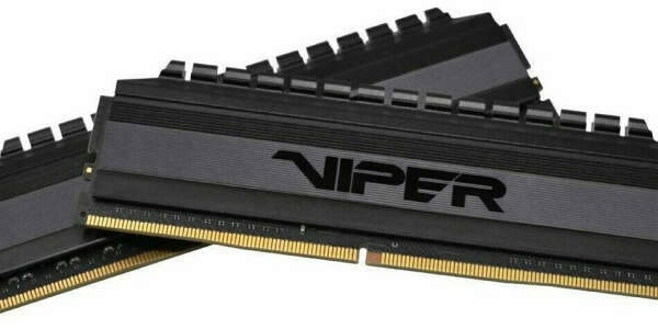 Оперативная память Patriot Memory VIPER 4 BLACKOUT 32 ГБ (16 ГБ x 2) DDR4 3600 МГц