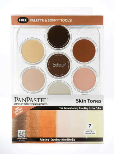 PanPastel Skin Tones Palette Set of 7