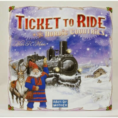 Настольная игра Билет на Поезд по Северным странам (Ticket to Ride: Nordic Countries)