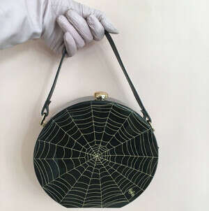 Spiderweb carved acrylic handbag  - Candy Candy - Handmade Jewellery & Hair Accessories