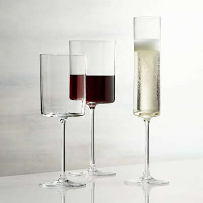 Edge Wine Glasses