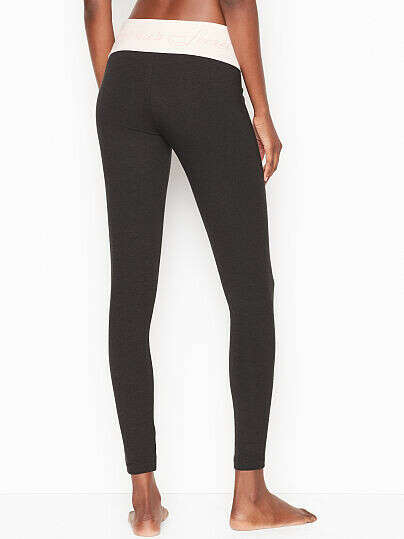 Anytime Cotton Foldover Legging - Victoria’s Secret - vs