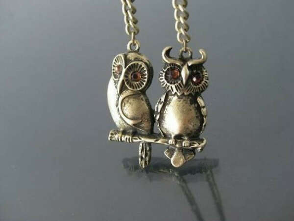 Owl lovers necklace