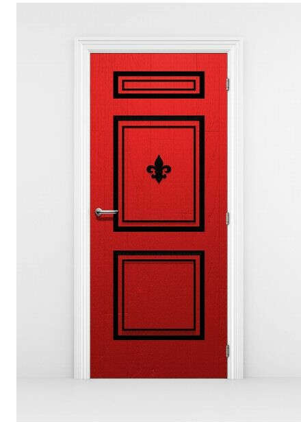 Red Door Wallpaper