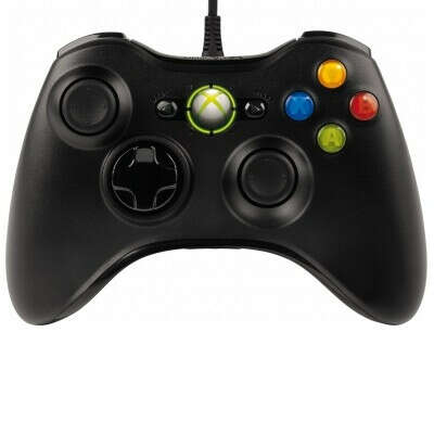 Microsoft Xbox 360 Controller Black (52A-00005)