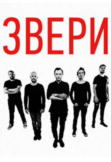 Билет на концерт группы Звери в Москве