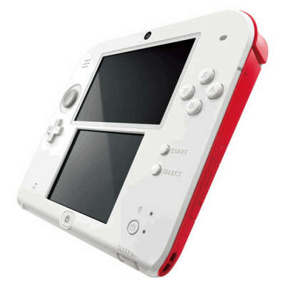 Nintendo 2DS - White and Red