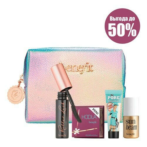 Benefit The Beachlorette Набор миниатюр для макияжа в косметичке  купить по цене от 2565 руб в интернет магазине SEPHORA | TT543
