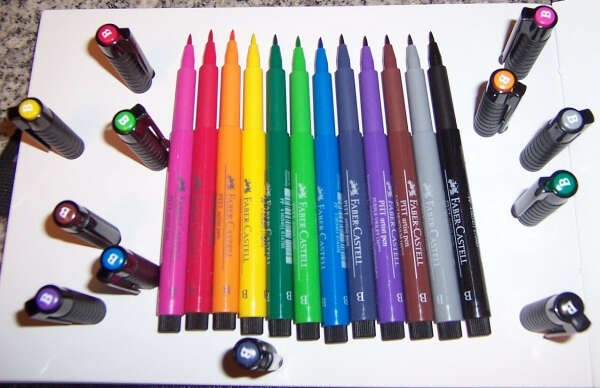 Faber-Castell Pitt Brush Pens