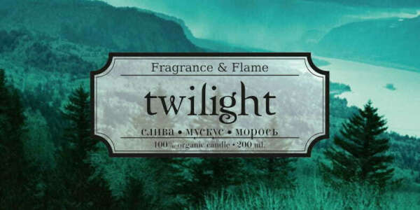 Свеча Twilight от Fragrance & Flame