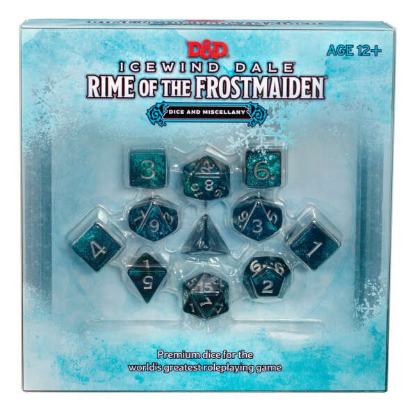 Icewind Dale: Rime of the Frostmaiden Dice and Miscellany