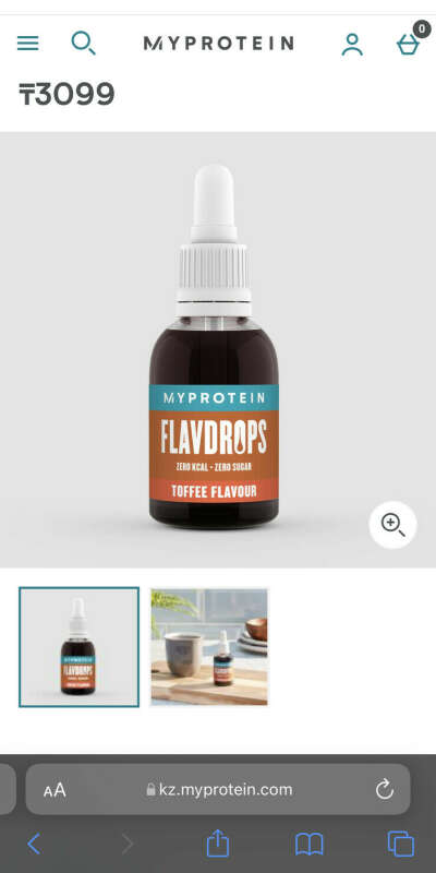 Подсластитель Flavdrops