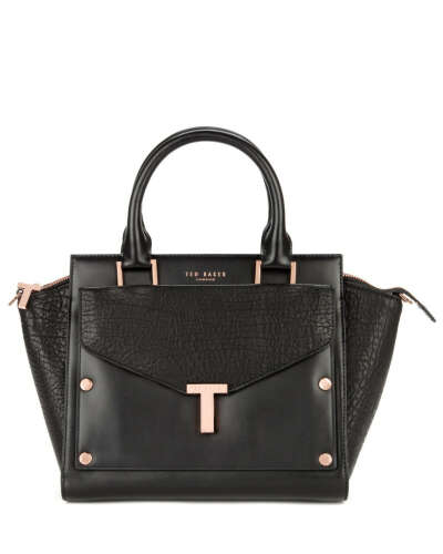 LAYALLY T tote leather bag (by Ted Baker)