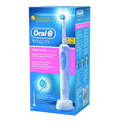 Зубную щетку Oral-B Vitality Sensitive
