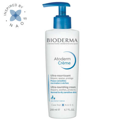 Bioderma Atoderm Крем для нормальной и сухой чувствительной кожи, 500 мл