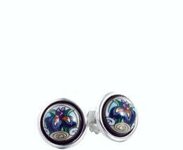 FREY WILLE - Claude Monet / Iris / Cabochon earrings