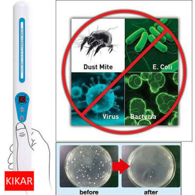 Portable UV Sanitizer Hand Wand Ultra Violet Light Kill Bacteria Germ Sterilizer