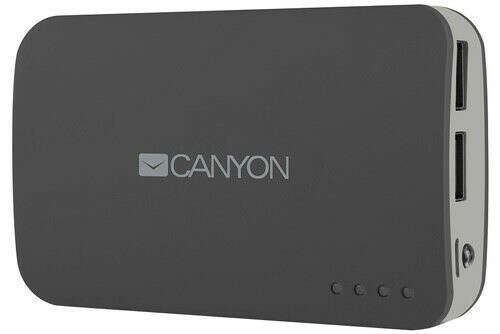 Внешний аккумулятор CANYON CNE-CPB78DG 7800mAh Dark Grey