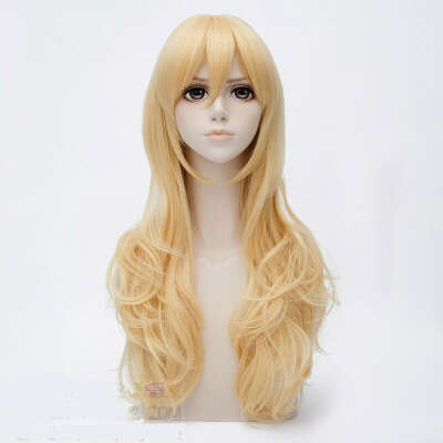 blond wig