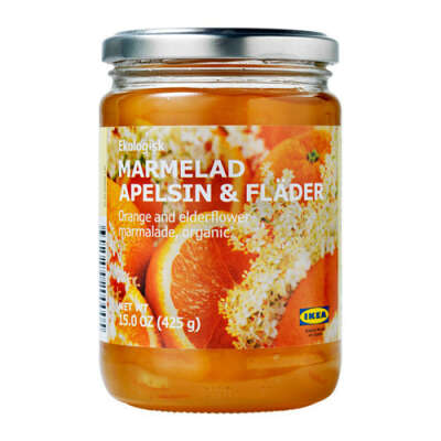 MARMELAD APELSIN & FLÄDER Джем из апельсина и цветов бузины - IKEA