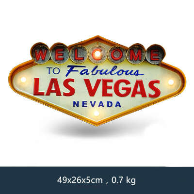 Las Vegas LED Welcome Sign - brixini.com