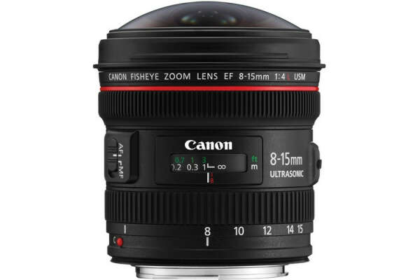 Canon EF 8-15mm f/4.0L Fisheye USM