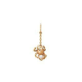 The Gentle Spider Charm, Yellow Gold