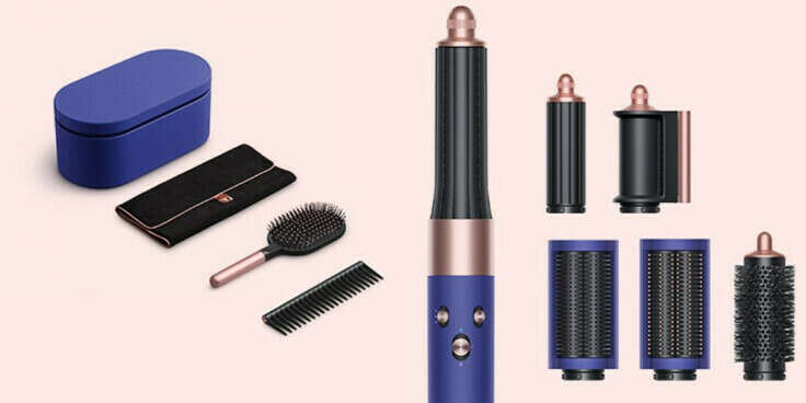 Dyson Airwrap™ multi-styler Complete Long with brush + comb (Vinca  blue/Rosé) : @g38 wish