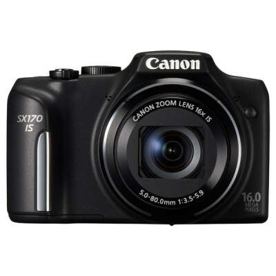Фотоаппарат компактный Canon Power Shot SX170 IS Black