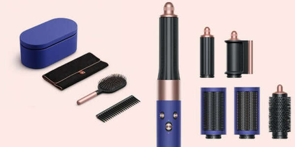 ХЗ Dyson Airwrap™ multi-styler Complete Long with brush + comb (Vinca blue/Rosé)