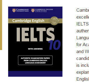 Cambridge Ielts book