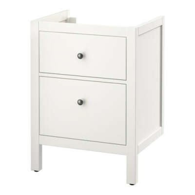 ХЕМНЭС Шкаф для раковины с 2 ящ - 60x47x83 см, белый  - IKEA