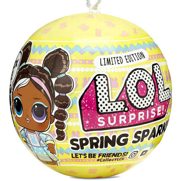 Кукла шарик ЛОЛ Пасхальный - Chick-A-Dee (L.O.L. Surprise! Spring Sparkle Easter Supreme Chick-A-Dee Doll) - купить недорого в Империи Кукол - Империи Kids