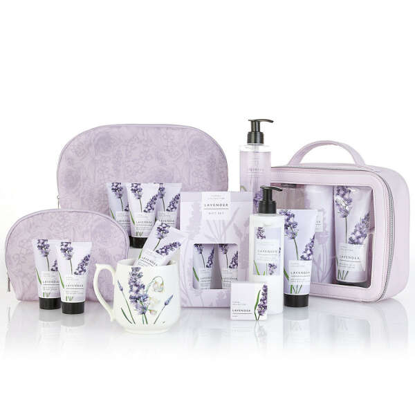 Lavender Toiletry Bag Gift Set Marks&Spenser
