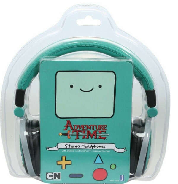 NEW Adventure Time With Finn And JAKE BEEMO BMO Multi Device Stereo Headphones