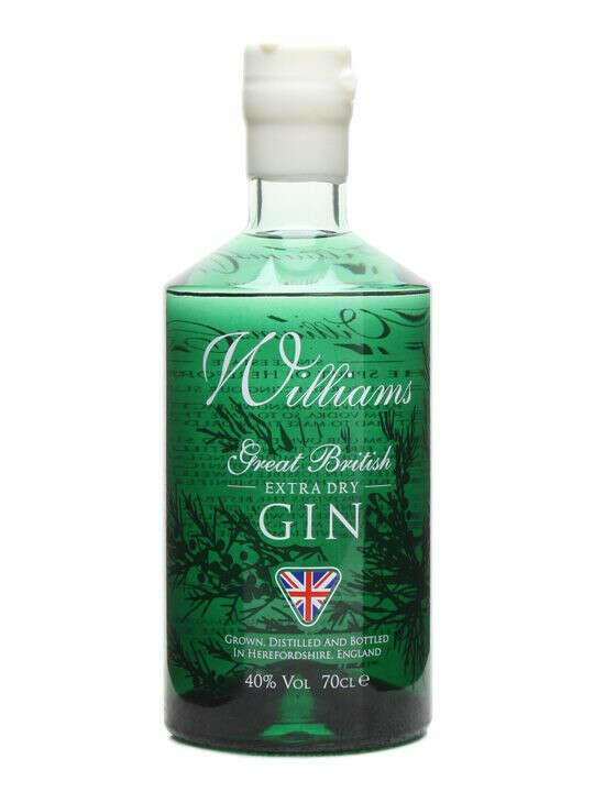 Williams Great British Extra Dry Gin : Buy Online - The Whisky Exchange