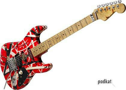 гитару EVH Eddie Van Halen Frankenstein Replica