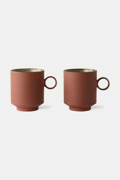 Набор кружек Bold & Basic Ceramics Coffee Mug Terra